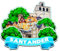 Orlaybar Santander Cantabria España Imán decorativo 3D para nevera, ciudad, viajes, souvenirs, regalos turísticos, hecho a mano, para nevera, decoración del hogar, 4006