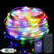 10M RGB Lichterkette Innen Außen USB 100LED Lichterschlauch Mit Fernbedienung App Steuerung Bunt String Lights Sync Musik Timer IP65 Für Weihnachten Party Hochzeit Deko