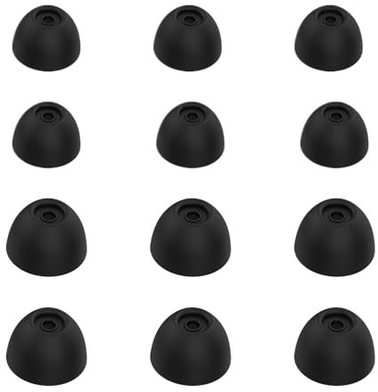 GUTERTOP 6 Paar Silikon Ohrstöpsel für Samsung Galaxy Buds 2, 2 Größe Anti-Rutsch-Ohrstöpsel Ersatz, Silikon Kopfhörer Ear Buds für Galaxy Buds 2, Flexible SM-R177 Ohrstöpsel