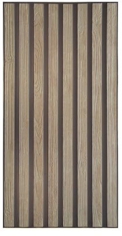 Grace Baltic Beste Qualität 3D Wandpaneele Wandverkleidung PVC-Verkleidung Wanddeko Wandtattoos elastisch 1mm Stärke (16, Eichenholz Lamellen)