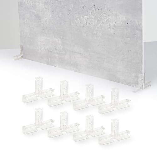 Meking 8Pcs Photo Backdrop Board Brackets, T-Shape Vertical Background