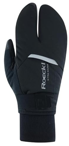 Roeckl Villach 3 Lobster Winter Fahrrad Handschuhe lang schwarz 2027: Größe: 10