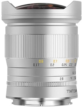 TTARTISAN 11 mm F/2.8 L Argento Fisheye Full Format Ultra Grandangolare Manuale Obiettivo per L-Mount FP FPL SL SL2 S1 S1R S5M2 (L-Mount)