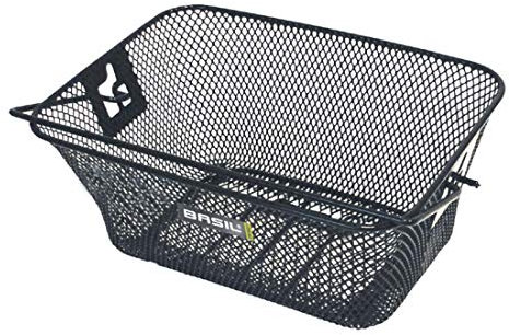 Basil Kinder Tigre Fahrradkorb, Black, 22 x 31 x 14 cm