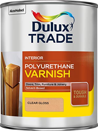 Dulux Trade Polyurethane Varnish Satin 1L