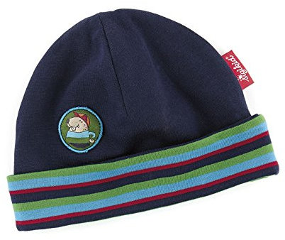 Sigikid 145811 Mütze blau Bieber, Mini (46/48)
