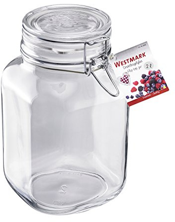 Westmark Drahtbügelglas, Glas, Transparent, 10 x 10 x 10 cm