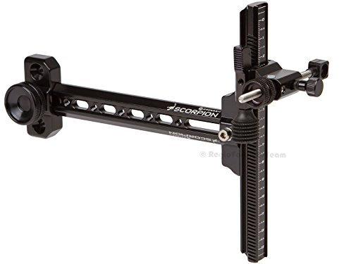 Krossen Archery Scorpion Visier Recurvevisier RH LH schwarz
