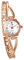 Avaner Montre Femme Montre Bracelet Quartz Ultra Mince Cadran Strass Original Affichage Analogique Bracelet en Métal