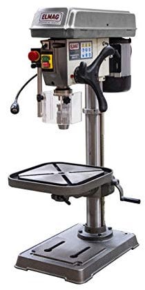 ELMAG Tischbohrmaschine KBM 25 TN | 400 V | MK3 | 1100 W | 25 mm Bohrleistung | 16 Drehzahlstufen | Profi-Bohrmaschine