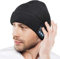 HANPURE Gifts for Men Women Dad Bluetooth Beanie Hat with Headphones - Secret Santa Gift Ideas Christmas Stocking Fillers for Teenage Boys Girls Adults Birthday Xmas Presents Winter Running Hat Mens