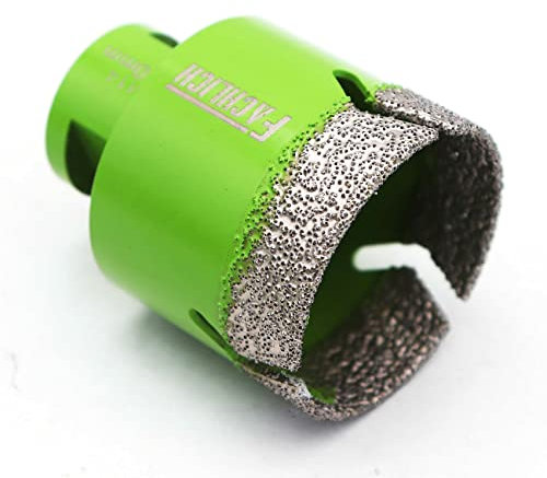 FACHLICH Diamond Core Drill Bit 50mm Granite Hole Saw Ceramic Drill Bit for Porcelain Tile Granite Marble Masonry