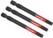 Sealey 3pc 75mm Hex 5mm Impact Power Tool Bit Set - AK8263