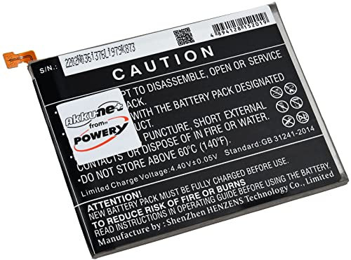 Batterie lithium-polymère pour téléphone portable Samsung Galaxy A71 3,85 V
