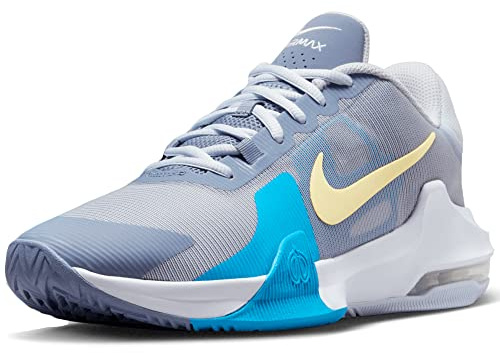 Nike Herren Air Max Impact 4 Sneaker, Ashen Slate/Citron Tint-Football Grau, 44 EU