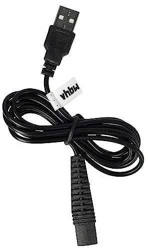 vhbw Ladekabel kompatibel mit Braun Series 9 9395cc Type 5793, 9399s Type 5793 Rasierer - Netzkabel, 120 cm