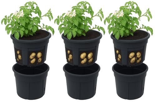 Gardening Naturally Potato Grow Pot (30cm - Pack 3)