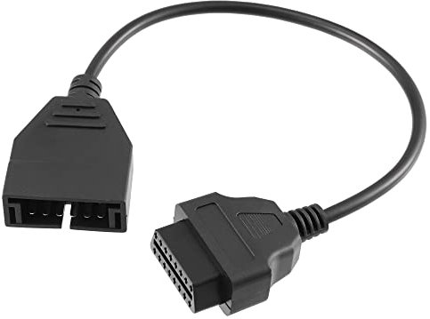 QUARKZMAN OBD1 12 Pasadores a OBD2 16 Pasadores Adaptador Diagnóstico Herramienta Adaptador para GM
