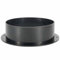 Emiif Connecteur de conduit droit, bride murale, bride de tuyau en plastique pour système de ventilation, tuyau de ventilation, tuyau, tube (mm.160 mm)