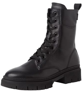 Tamaris Damen Stiefel Leder schwarz 36