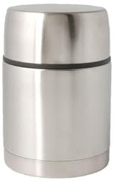 A2ZWORLD Contenitore Termico 750mL per Alimenti Caldo Freddo Pranzo, Thermos Lunch Box Isotermico in Acciaio Inossidabile, 15cm x 11cm