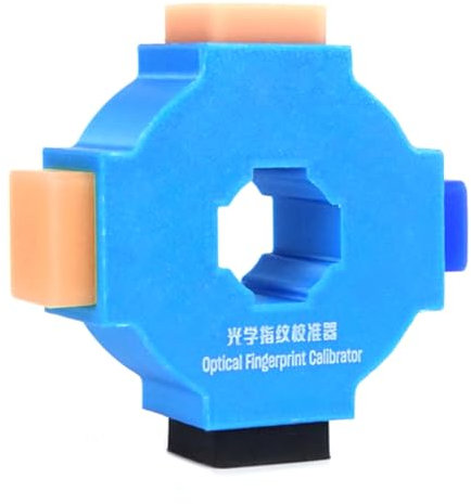 Diarypiece Optischer Fingerabdruck Kalibrierer Erkennungsrate 4-in-1-Fingerabdruck Kalibrierungstool Für Mobiltelefon 071B Tachometer Kalibrierer Monitor Für Fotografie Bildschirm