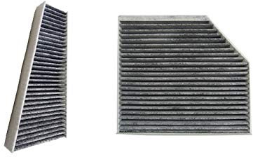 VAKIRA 2-teiliges Set Innenraumfilter Klimaanlagenfilter, for Audi, A4 B8 A4 Avant 2007–2015/A4, for ALLROAD, B8 2009–2016/S4 RS4 Quattro 2008–2015 Innenraumluftfilter(2 Pcs Filter Set)
