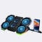 Zacoola Laptop Cooling pad, 12 -17 Gaming Laptop Cooling pad, with 6 Silent Fan, Colored LED Lights and 2 USB 2.0 Ports, Adjustable Stand Stand Height Angle (F12-LED)