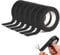 OFFCUP Isolierband, 6 Stück PVC Elektriker Klebeband 19mm x 20m, Wasserdicht Elektrisches Isolierband Schwarz, Electrical Tape Selbstklebendes Isolierband zum Schutz, Bündeln und Reparieren von Kabeln