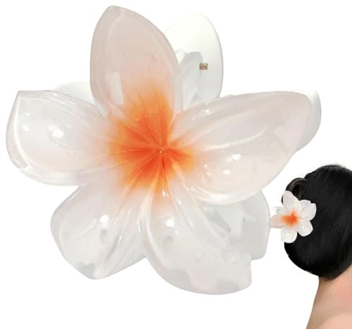 Fiori Pinze Per Capelli Colorati Mollette | Fermaglio Per Capelli Forma Di | Clip Artigli Per Capelli Di Fiori | Fermagli Capelli Fiori Hawaiani | Eleganti Decorativi