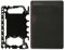 Lotsdonxia Outdoor Mini 46-in-1 Multitool Card – Compact Stainless Steel Gadget with Screwdrivers, Ruler, Bottle Opener Multi-Function Tool for Camping and Hiking (Black)