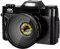 Ptdfjspt Fotocamera Fotografica Digitale 4K WiFi Web Cam Fotocamera Digitale con Obiettivo Grandangolare
