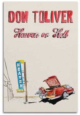 Poster Heaven Or Hell - Don Toliver, ästhetisches Cover, Poster, Gemälde für Wohnzimmer, Schlafzimmer, 30 x 45 cm, ungerahmter Stil
