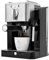 GLJTUO Cafetera Italiana Retro Semiautomática para Espresso, con Dos Tazas De Espuma, De Acero Inoxidable, 110 V-240 V, Fácil De Limpiar.