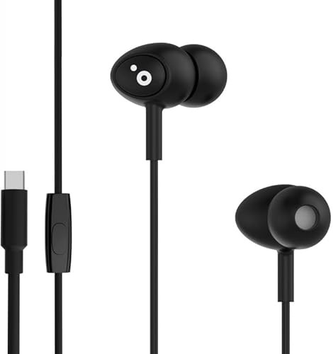 Sunstech BEATCBK Auriculares Estéreo con Conexión USB C Negro