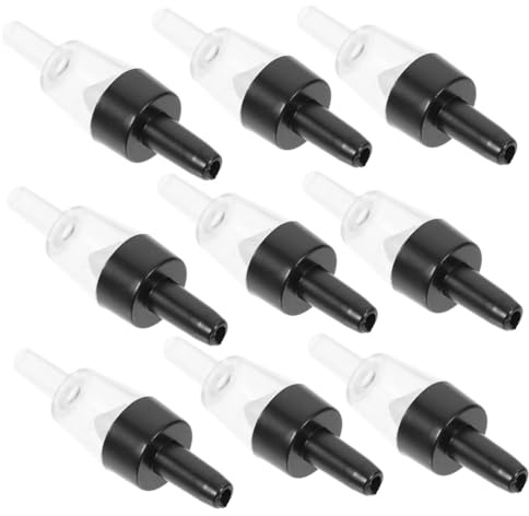 TOYANDONA 25 Stück Teiliges Aquarium Rückschlagventile aus Kompakte Check Valves für Sauerstoffpumpe Verhindern Rückfluss und Schützen Luftpumpe Installieren Langlebiges Zubehör für