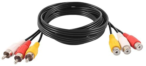 NVOQILIN Cable de extensión de vídeo auditivo macho a hembra de 25 cm-10 m, para amplificadores y dispositivos de juego