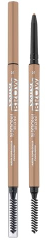 Deborah Milano ExtraBrow Micropencil, 24 Stunden, 01 Blonde Automatischer Bleistift, hyper-Pigmentiert, mit langem Halt, wasserfest, voller, ultra-präziser und natürlicher Augenbrauen
