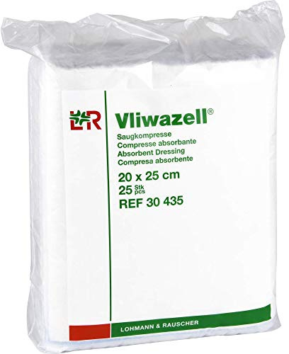 VLIWAZELL Saugkompressen 20x25 cm unsteril 25 St