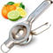 Nuvantee Spremi Limone in acciaio inox di qualità premium, Pressa agrumi, Spremiagrumi per bar, Pressa manuale per succo di limone e lime