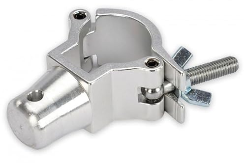 Riggatec Halbschelle mit Halbkonus für Naxpro Truss FD 21-24 klein silber bis 75 kg (32-35 mm)