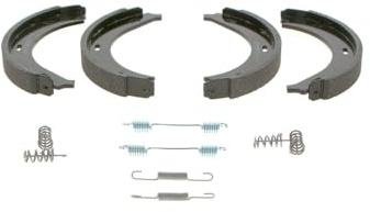 BOSCH Bremsbackensatz, Feststellbremse 0986487605 | Kompatibel mit: MERCEDES-BENZ V-CLASS, VITO Bus, VITO Kasten