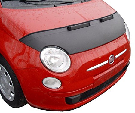 AB-00060 AUTO-BRA kompatibel mit FIAT 500 Bj. ab 2007 Haubenbra Steinschlagschutz Tuning Bonnet Bra