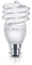 Philips Tornado Compact Fluorescent Spiral Light Bulb [B22 Bayonet Cap] 20 W (95 W Equivalent, 10000 Hours) - Warm White