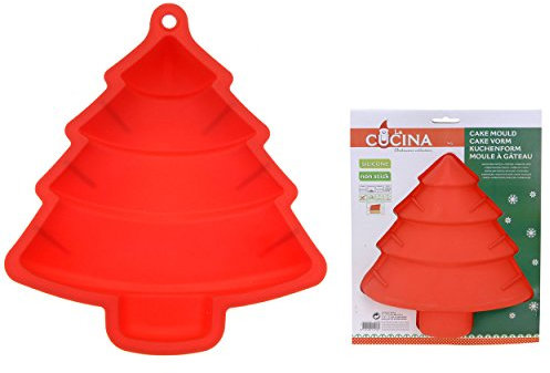 AM63 Silikon-Kuchenform Tannenbaum Grün