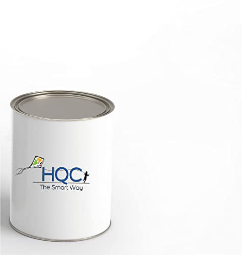 HQC Weather Shield Satin White Smooth Masonry Paint | 1L in 30+ Colours | Storm Proof, Scrub Resistance & Waterproof | Weatherproof Technology Designed with Acrylic Resin for Ultimate Protection