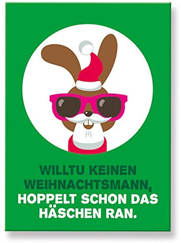 Moses 62240 Hattu Magnet Weihnachtsmann