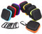 Sunmns 8 Stück In-Ear-Kopfhörer Kopfhörer Tasche Mini Aufbewahrungstasche mit Karabiner