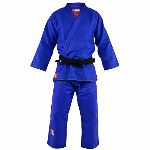 FUJI Euro Competition Judo Gi for Men and Women (Belt Not Included), Size 4.5
