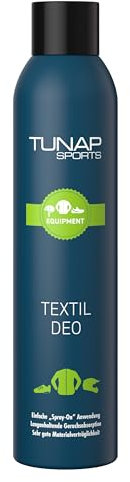 TUNAP SPORTS Textildeo | Neutralisiert Gerüche in Schuhen, Helm, Rucksack und Schutzausrüstung | Ohne Duftstoffe | Antibakterielle Textilpflege | Für Fahrradequipment | Made in Germany